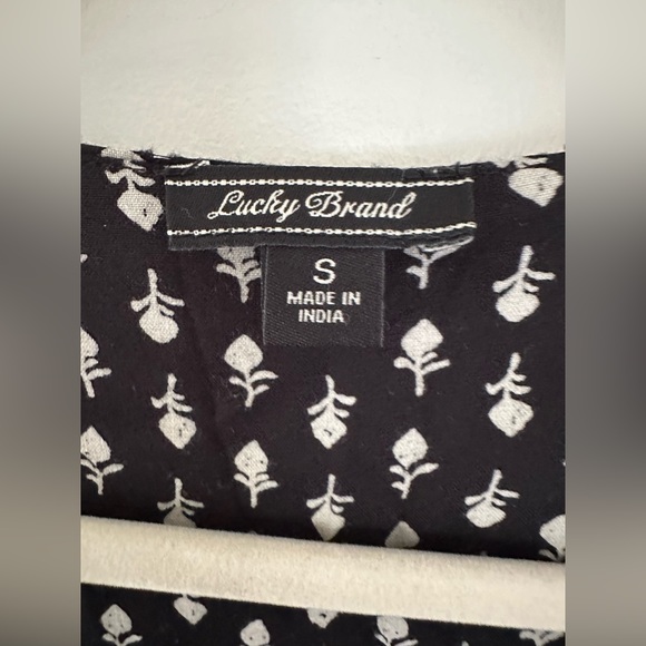 Lucky brand black & white jumpsuit size small - Picture 5 of 14